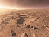 Gusev Crater, outlet Ma'Adim Vallis